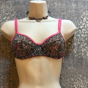 DOLCE AND GABBANA FLOWERED BRA SIZE 36 VINTAGE
